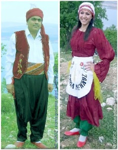 Unsere Folklore Tanzgruppe in Efrîn (Newroz 2007)